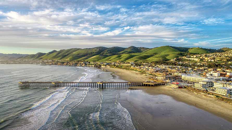 Pismo Beach coastline